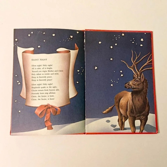 Vintage 1981 Christmas Carols A Treasury of Holiday Favorites Noel  Tennyson - Picture 11 of 15